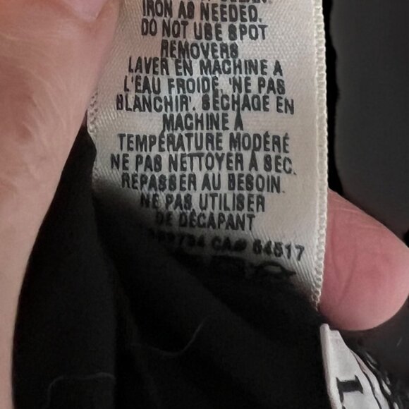 Bella Dahl Black Maxi Slip Skirt | Size L - Picture 5 of 5